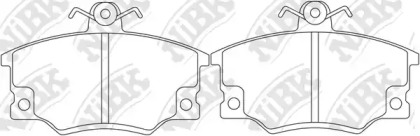 Комплект тормозных колодок NiBK PN0235