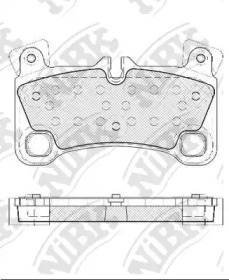 Комплект тормозных колодок NiBK PN0530