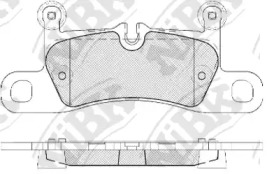 Комплект тормозных колодок NiBK PN0565
