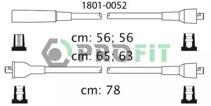 Комплект электропроводки PROFIT 1801-0052