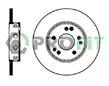 Тормозной диск PROFIT 5010-0124