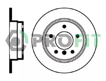Тормозной диск PROFIT 5010-0249
