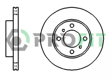 Тормозной диск PROFIT 5010-1005