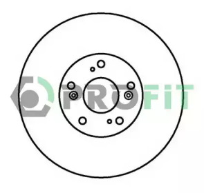 Тормозной диск PROFIT 5010-1424