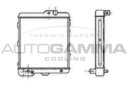 Теплообменник AUTOGAMMA 100042