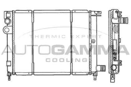 Теплообменник AUTOGAMMA 100154