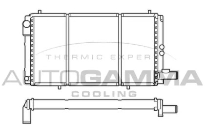 Теплообменник AUTOGAMMA 100165