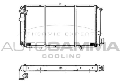 Теплообменник AUTOGAMMA 100170