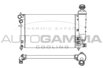 Теплообменник AUTOGAMMA 100194