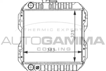 Теплообменник AUTOGAMMA 100241