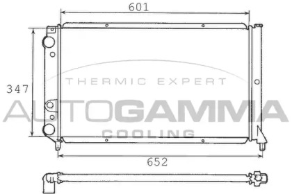 Теплообменник AUTOGAMMA 100300