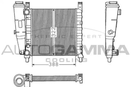 Теплообменник AUTOGAMMA 100315