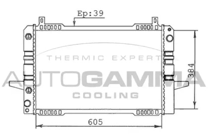 Теплообменник AUTOGAMMA 100382