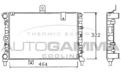 Теплообменник AUTOGAMMA 100453