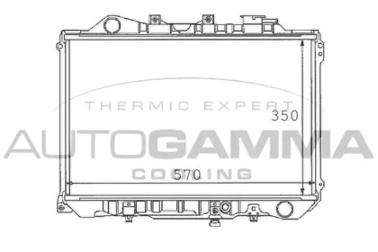 Теплообменник AUTOGAMMA 100493