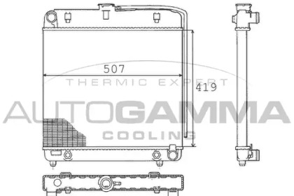 Теплообменник AUTOGAMMA 100531