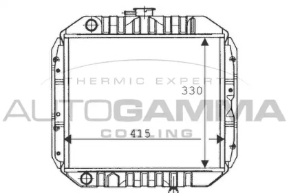 Теплообменник AUTOGAMMA 100615