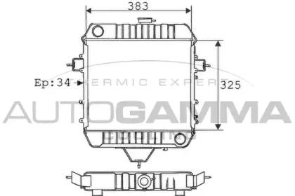 Теплообменник AUTOGAMMA 100713