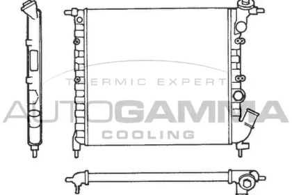 Теплообменник AUTOGAMMA 100848