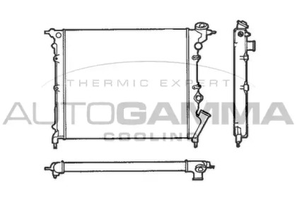 Теплообменник AUTOGAMMA 100851