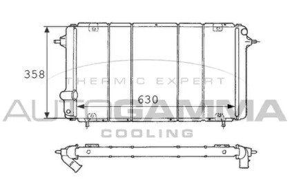 Теплообменник AUTOGAMMA 100878