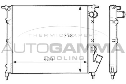 Теплообменник AUTOGAMMA 100893