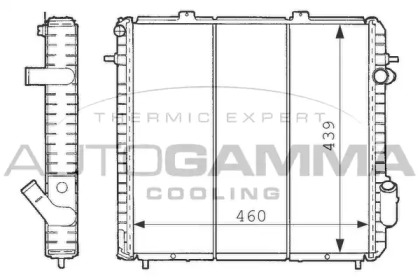 Теплообменник AUTOGAMMA 100895