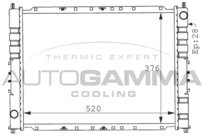 Теплообменник AUTOGAMMA 100925