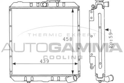 Теплообменник AUTOGAMMA 100927