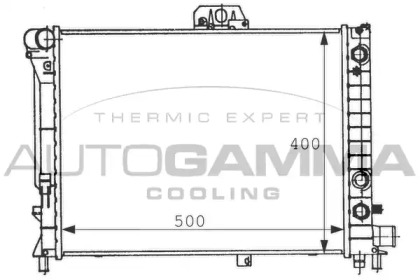 Теплообменник AUTOGAMMA 100943