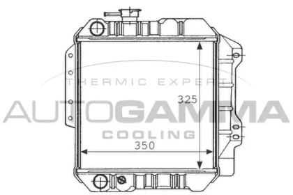 Теплообменник AUTOGAMMA 101027