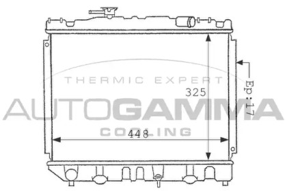 Теплообменник AUTOGAMMA 101028