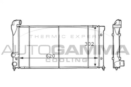Теплообменник AUTOGAMMA 101036