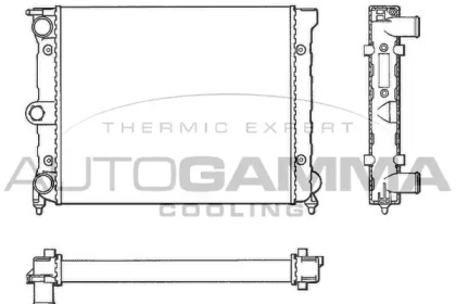 Теплообменник AUTOGAMMA 101041