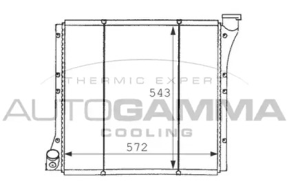 Теплообменник AUTOGAMMA 101063