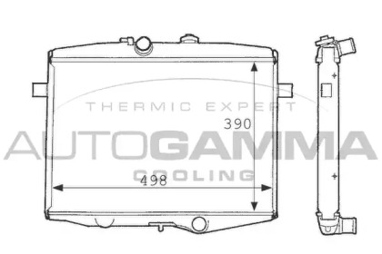 Теплообменник AUTOGAMMA 101089