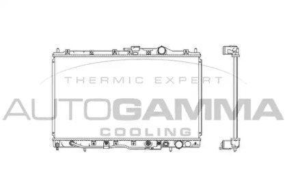 Теплообменник AUTOGAMMA 101133