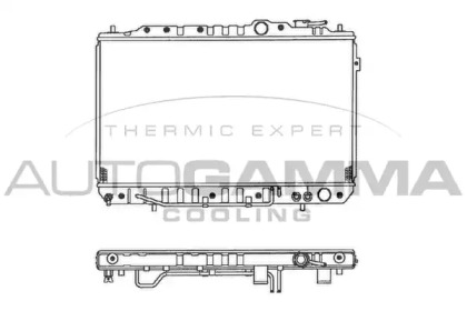 Теплообменник AUTOGAMMA 101205