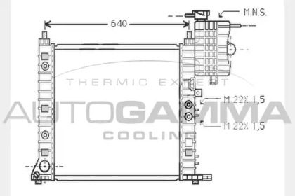 Теплообменник AUTOGAMMA 101218