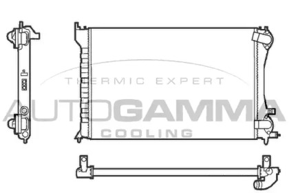 Теплообменник AUTOGAMMA 101303