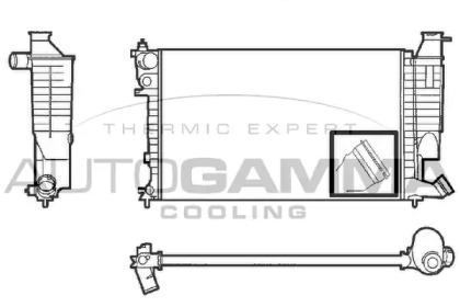 Теплообменник AUTOGAMMA 101309