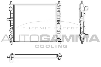 Теплообменник AUTOGAMMA 101405