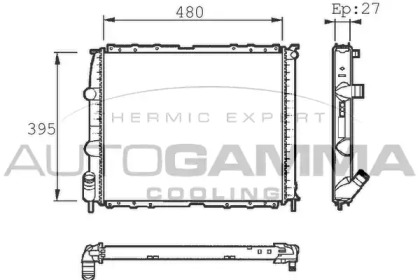 Теплообменник AUTOGAMMA 101422