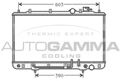 Теплообменник AUTOGAMMA 101442