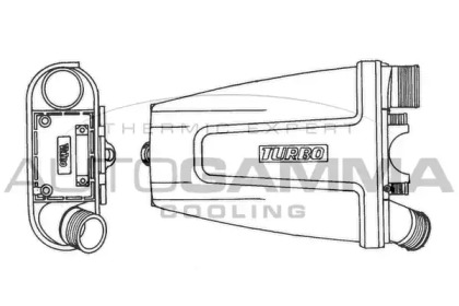 Теплообменник AUTOGAMMA 101485