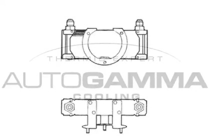 Теплообменник AUTOGAMMA 101519