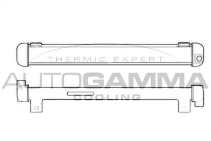 Теплообменник AUTOGAMMA 101535