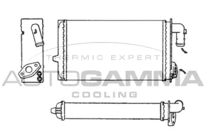 Теплообменник AUTOGAMMA 101630