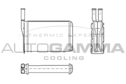 Теплообменник AUTOGAMMA 101652