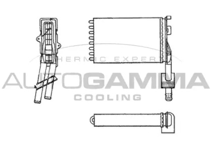 Теплообменник AUTOGAMMA 101655